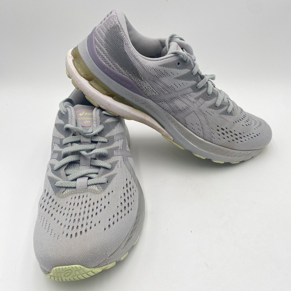 Asics Womens Gel Kayano 28 1012B047 Gray Running Shoes Sneakers Size 11‎